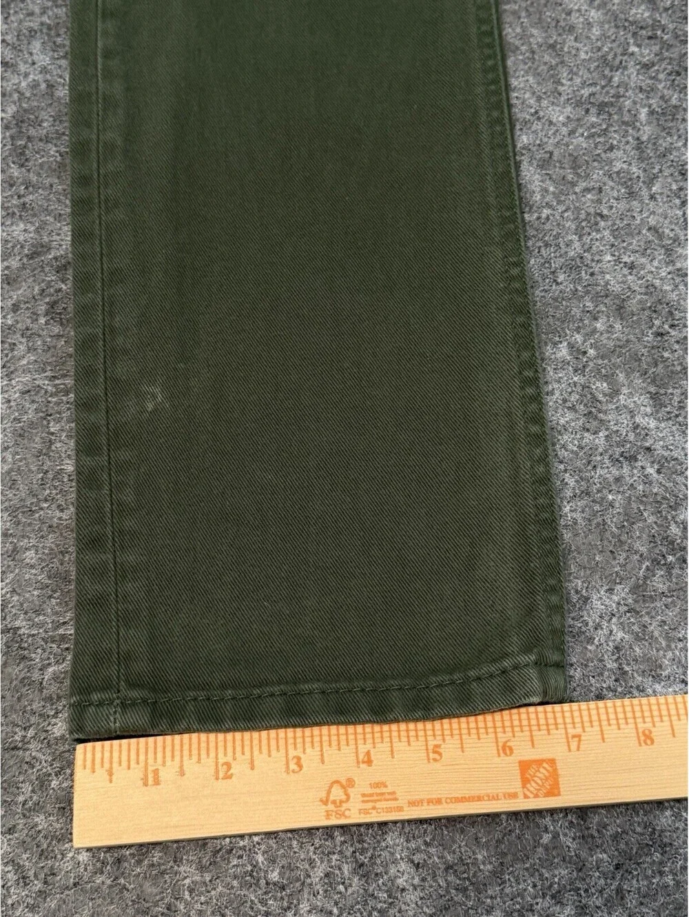 Levi’s 541 Athletic Fit Jeans Men’s 30x30 Olive Green Denim Five Pocket